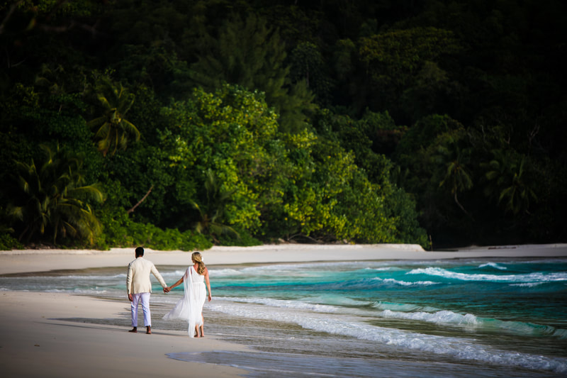 Wedding Photographer Seychelles Beach