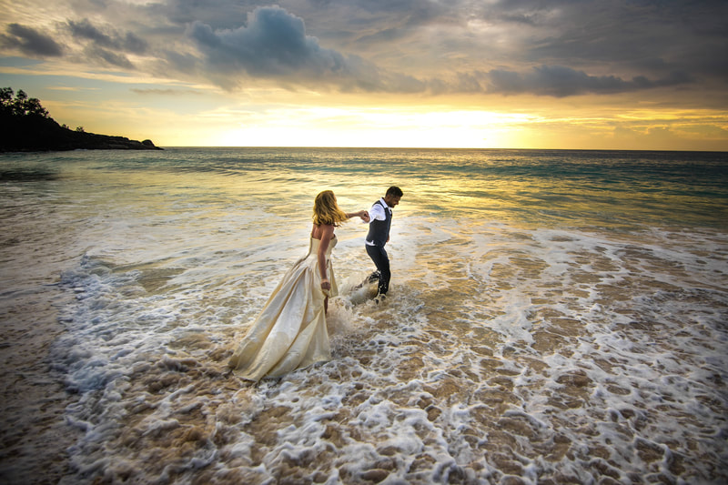 Seychelles Wedding Banyan Tree Photographer